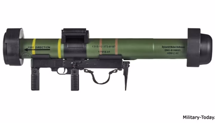 MATADOR có tầm bắn hiệu quả là 500m; nhiệt độ sử dụng từ: -40 độ C đến +63 độ C. Ảnh: Military-Today.