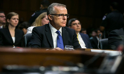 Phó giám đốc FBI Andrew G. McCabe. Ảnh: New York Times.