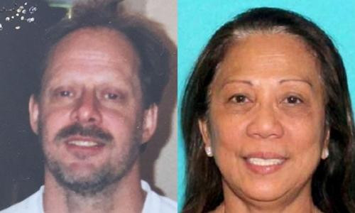 Kẻ xả súng và bạn gái.