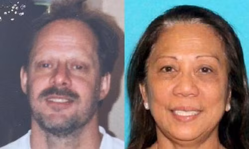 Kẻ xả súng và bạn gái.