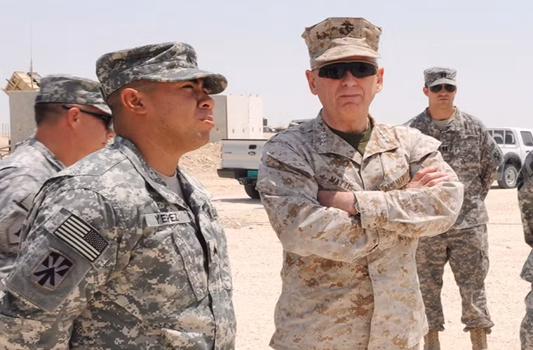 Ông Mattis được cho là luôn thực hiện tốt nhiệm vụ của mình tại Iraq trong năm 2003.