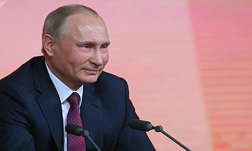 Tổng thống Nga Vladimir Putin. Ảnh: Sputnik.