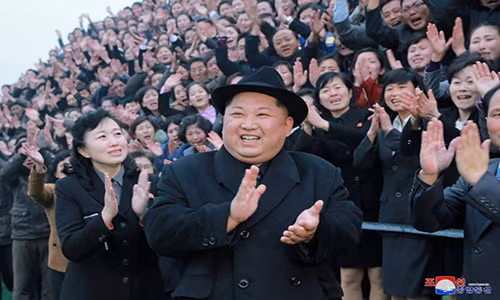 Nhà lãnh đạo Triều Tiên Kim Jong-un.