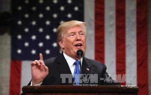 Trong Thông điệp Liên bang 2018, Tổng thống Mỹ Donald Trump đã đề cập đến những thành quả của nền kinh tế Mỹ, được đánh giá là một trong những điểm sáng nhất của kinh tế toàn cầu trong năm 2017.
