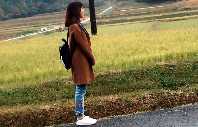 Chị Bùi Thị Diện. Ảnh: Facebook cá nhân.