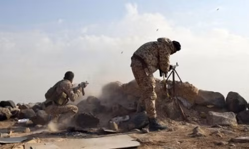 Quân đội Syria đã tiêu diệt hàng trăm tay súng HTS ở tỉnh Idlib. Ảnh: FNA.