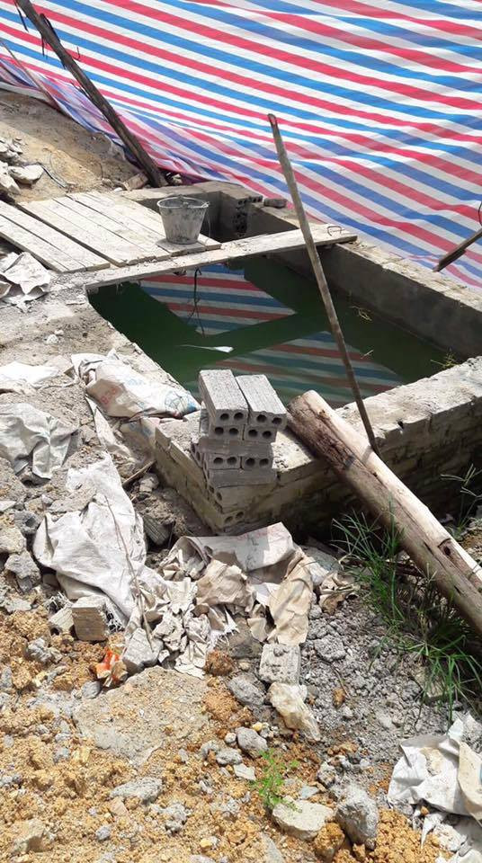 Xot xa thi the be trai 2 tuoi duoi ho ga truong mam non