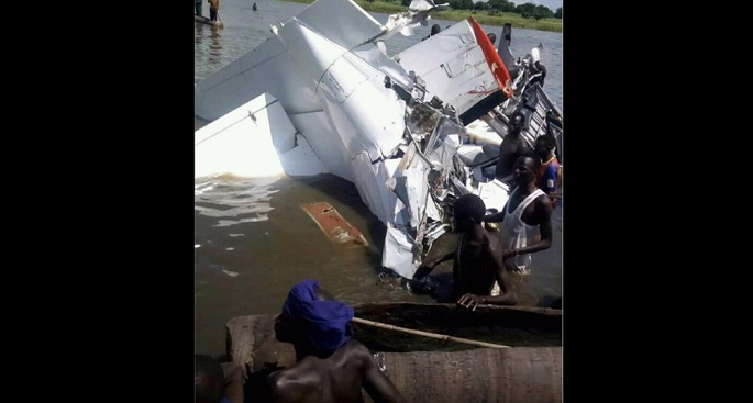 Lo dien nguyen nhan ban dau tai nan may bay tham khoc o Nam Sudan: