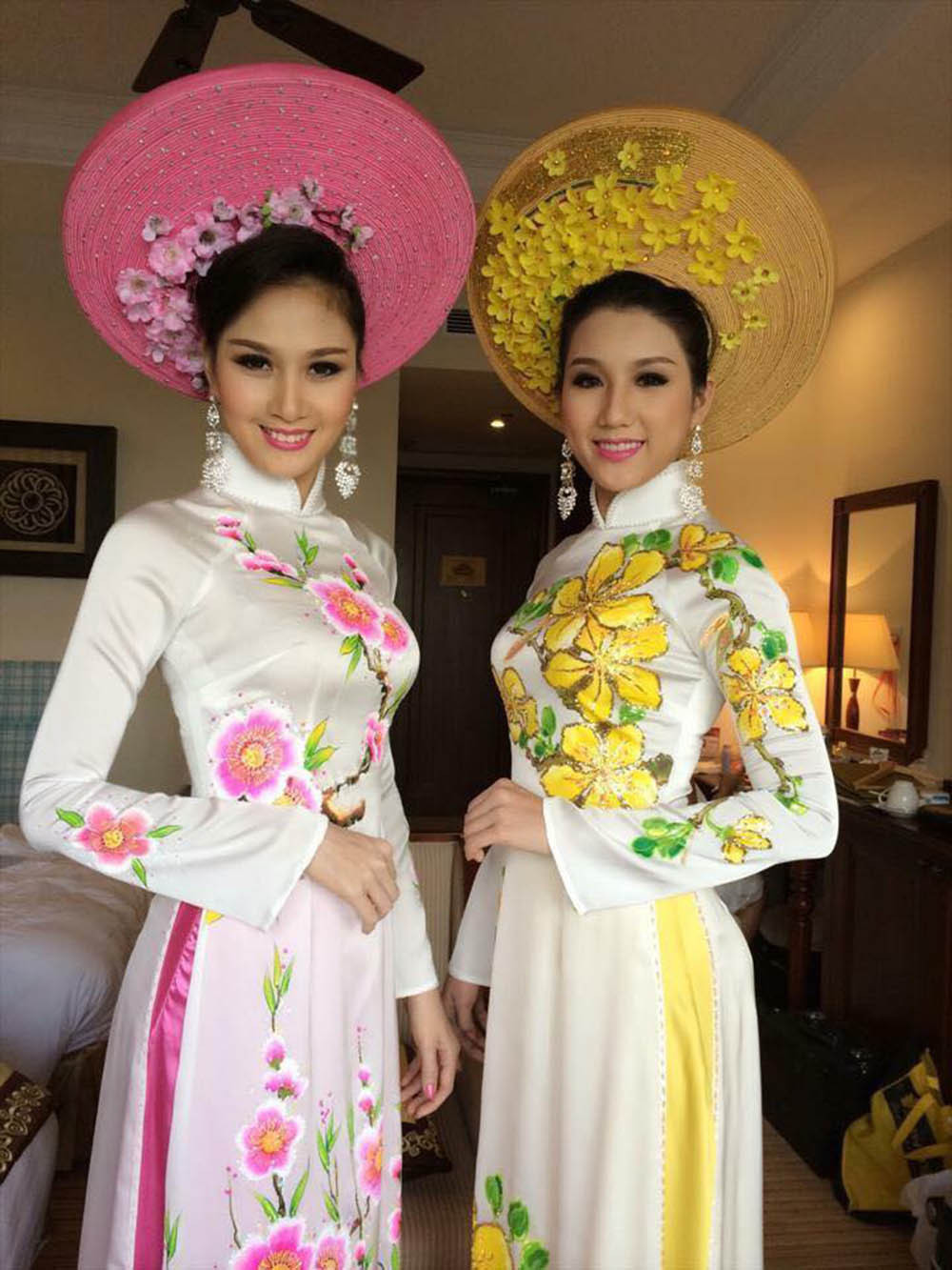 Nguyễn Thị Hà chơi khá thân với Bảo Như khi cả hai là thí sinh của Hoa hậu Việt Nam 2014.