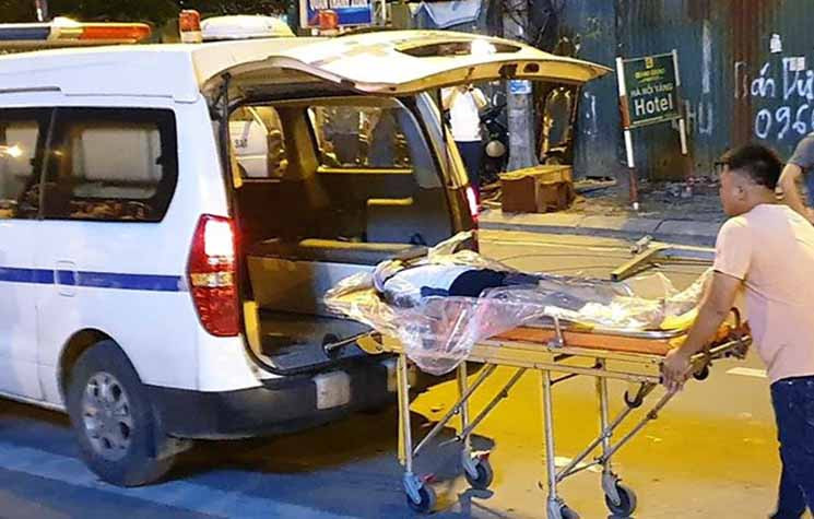 Nạn nhân nữ tử vong được xác định là chị Dương Thị Hằng (30 tuổi, quê Bắc Ninh), điều khiển xe máy mang BKS 99R1 - 6439.