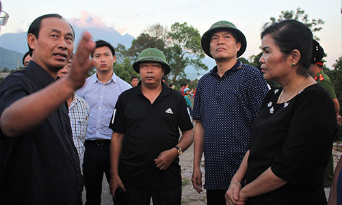 Thu truong Bo GTVT kiem tra hien truong vu tai nan lam 13 nguoi chet