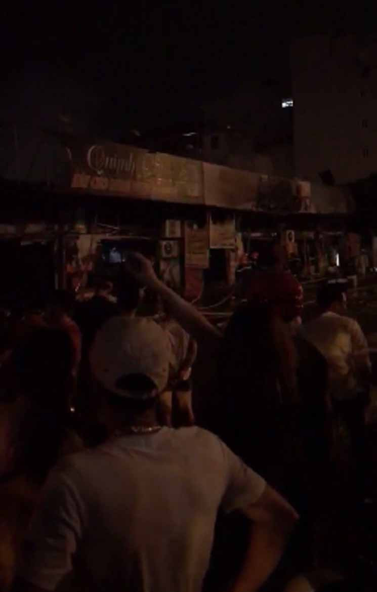 Hiện nguyên nhân vụ cháy đang được làm rõ.