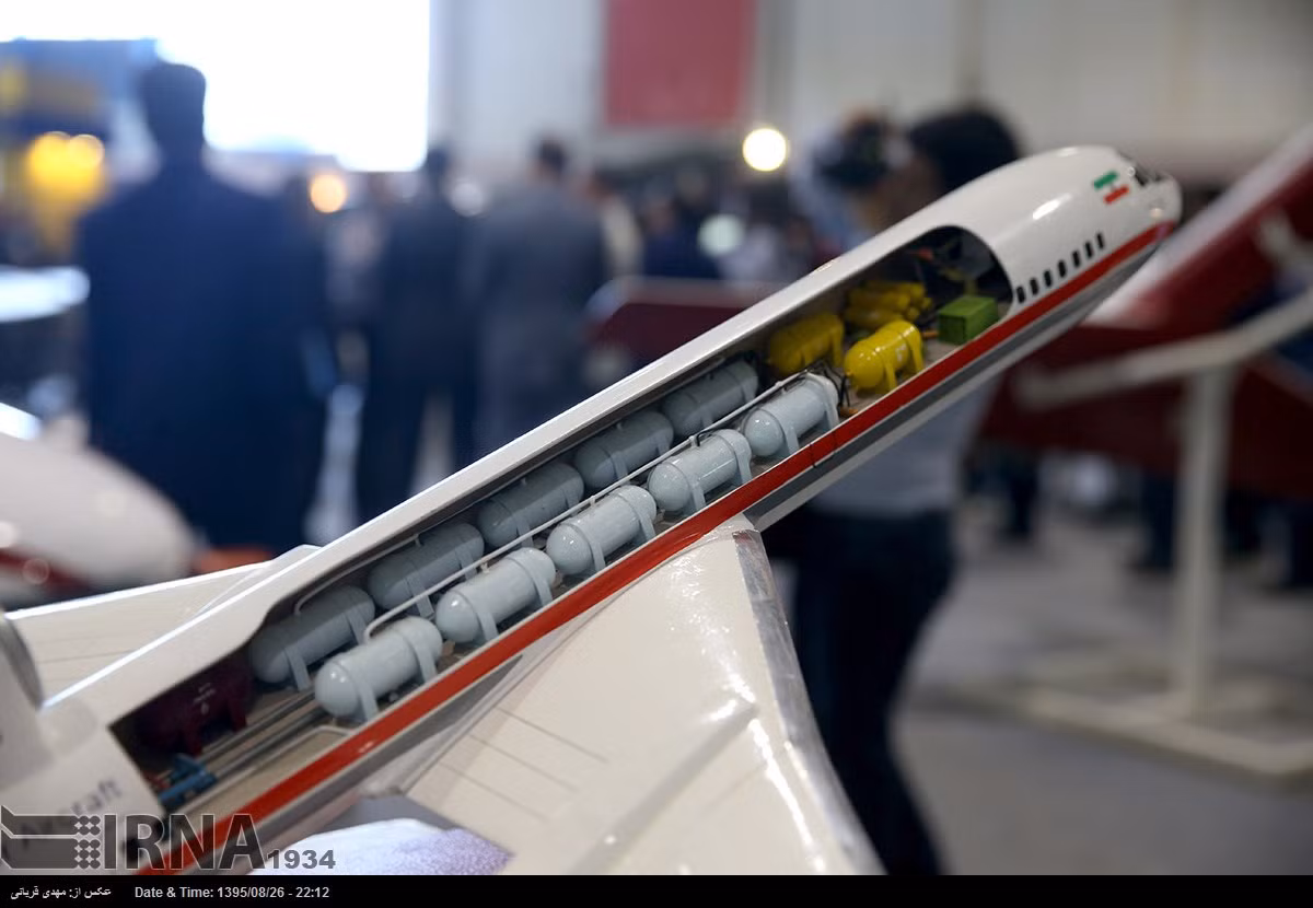 Có vẻ như HESA đang nỗ lực phát triển máy bay tiếp dầu trên không. Nguồn ảnh: IRNA