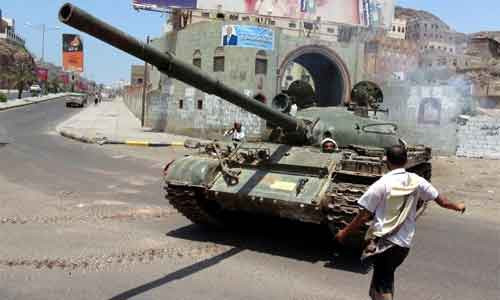 Phiến quân Yemen chiếm cảng, sân bay ở Aiden Phien quan Yemen chiem cang, san bay o Aiden