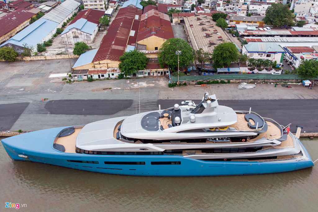 Theo thông tin dự kiến, ngày 5/5, siêu du thuyền sẽ rời bến để xuất phát tới các địa điểm tiếp theo.