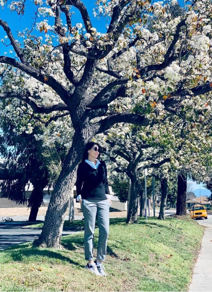 Than Thuy Ha khoe dang thon gon sau vai tuan sinh con