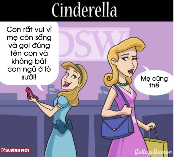 Niềm hạnh phúc của Cinderella.