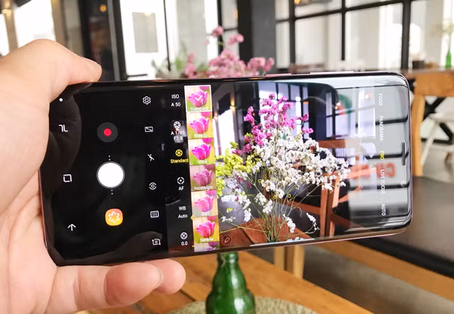 Chế độ chụp chuyên nghiệp.