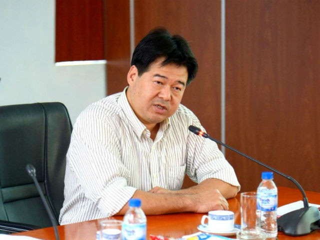 Ông Nguyễn Hoài Giang, Chủ tịch HĐTV Công ty TNHH Lọc hoá dầu Bình Sơn.