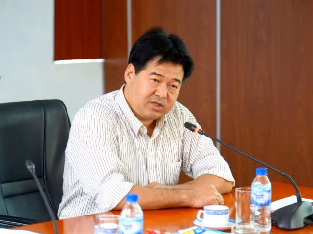 Ông Nguyễn Hoài Giang, Chủ tịch HĐTV Công ty TNHH Lọc hoá dầu Bình Sơn.