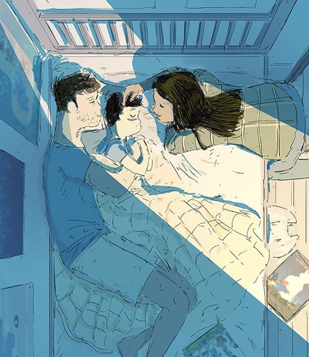 "Đó là những khoảnh khắc nhỏ nhưng quan trọng như những điều to tát" người họa sỹ viết trên trang cá nhân của mình.