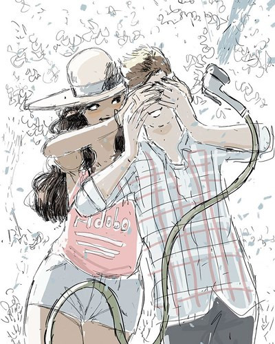 Hay trêu đùa nhau.