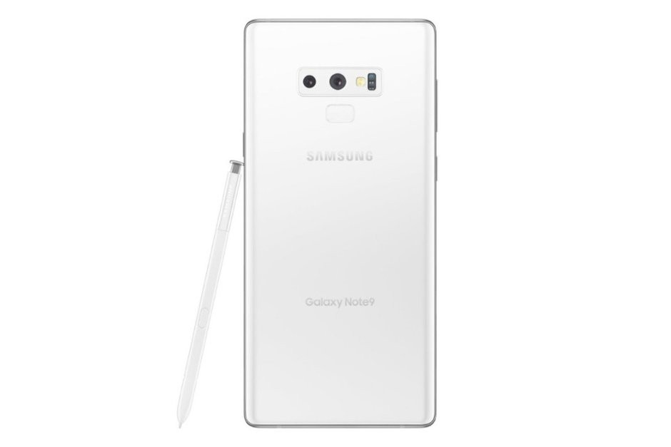 Samsung Galaxy Note 9 phien ban trang ngoc nga sap ra mat