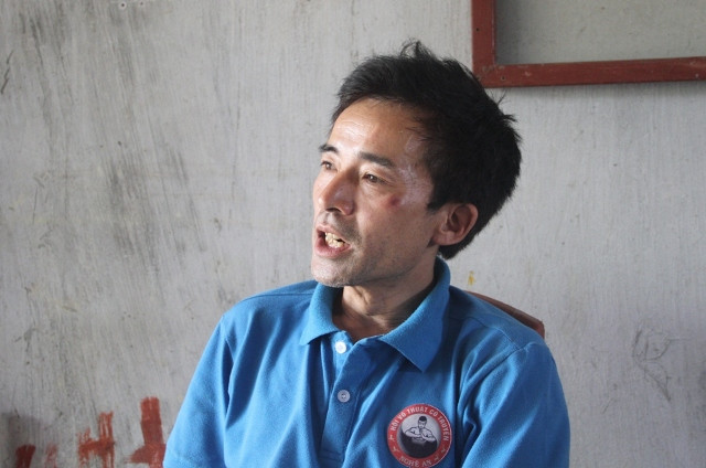 Cựu chiến binh Mạc Ga-Lê Hữu Thảo trao đổi với PV NTNN/Dân Việt.