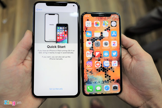Gia iPhone XS Max 2 SIM re hon ban 1 SIM tai Viet Nam