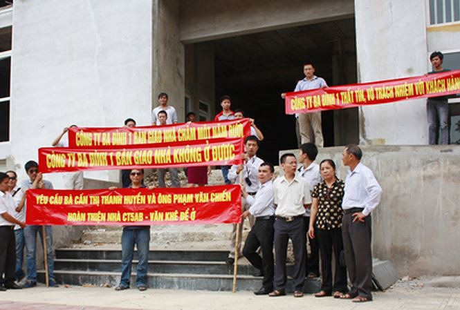 Ha Noi co 98 chung cu co tranh chap, khieu kien