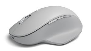 Surface Percision Mouse Có ba nút bấm ở mỗi bên thân. Nguồn: Microsoft.