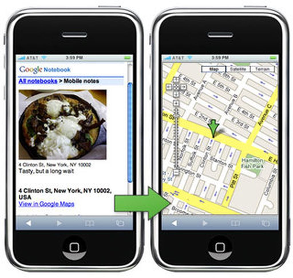 Google Notebook - tiền thân của Google Docs - là nơi để sao chép và dán URL hoặc viết ghi chú có thể chia sẻ hoặc xuất bản. Google đã ngừng phát triển Notebook vào năm 2009 và dịch vụ này chính thức ngừng hoạt động vào tháng 7/2012, chuyển tất cả dữ liệu từ Notebook sang Google Docs.