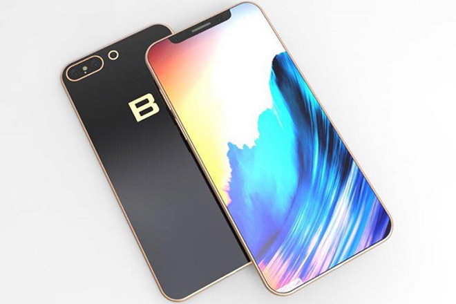 Theo thiết kế thì Bphone 3 sẽ có notch phía trước và camera kép ở mặt sau.