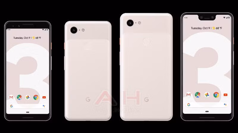 Google Pixel 3 se co mau hong cat?