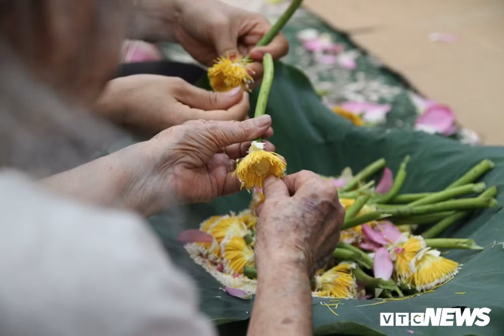 Không nhiều người theo nghề, bởi ướp chè sen cũng chỉ làm theo mùa vụ, hơn nữa để làm ra một cân chè sen mất nhiều thời gian. Chỉ cần nghe tới các công đoạn, người ta cũng đủ để biết vì sao một cân chè sen lại có giá cả chục triệu đồng.