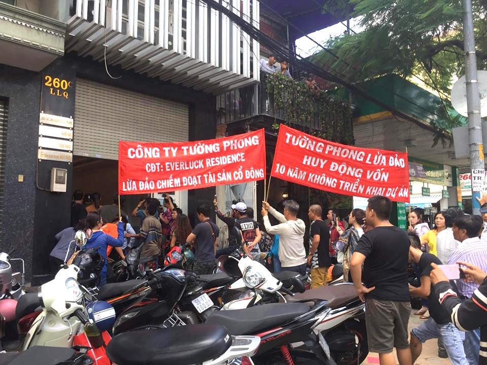 Vì "trót tin" vào chủ đầu tư, các khách hàng mua dự án Everluck Residence (Long An) có nguy cơ mất trắng tài sản.