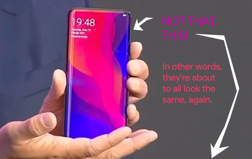 Galaxy S10 của Samsung được đồn đoán sở hữu màn hình có kích thước rất lớn.