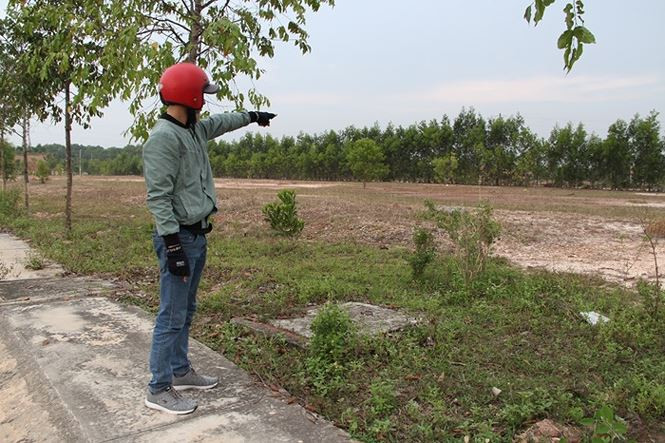 Nhiều năm nay dự án vẫn án binh bất động, nhiều khu bỏ hoang lâu năm dù trải qua nhiều cơn sốt đất.