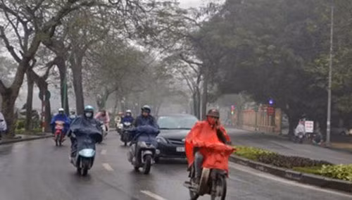 Thoi tiet hom nay 8/3: Mien Bac tiep tuc mua ret