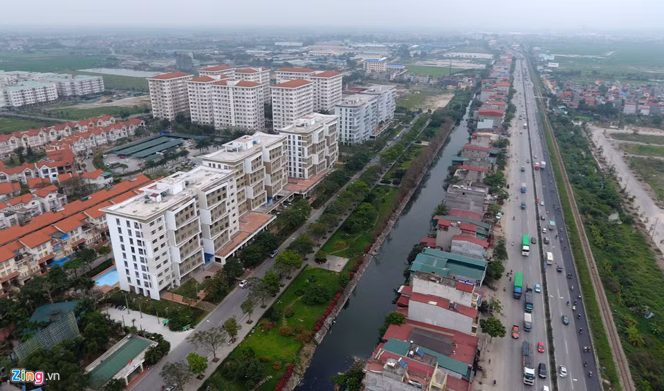 Toan canh khu nha o xa hoi "tien phong" cua Ha Noi