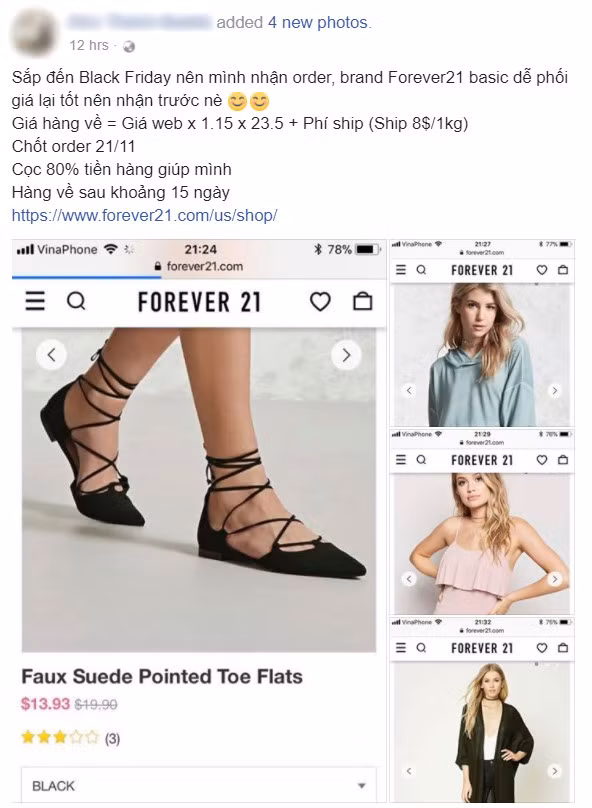 Cho mang Viet nhon nhip gom hang giam gia ngay Black Friday