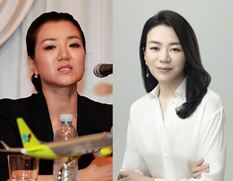 Hai chị em Cho Hyun-min (trái) và Cho Hyun-Ah (phải).