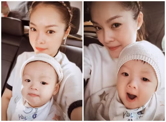 Dương Cẩm Lynh khoe nhiều sắc biểu cảm khác nhau của con trai. Cô hào hứng viết: “50 sắc thái gấu bông của Mẹ. Mệt mỏi như nào cũng tan biến vì độ nhây của con”.