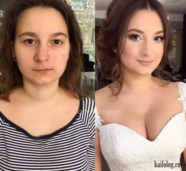 Có vẻ như là hai con người hoàn toàn khác nhau.