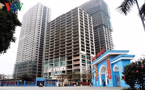 Dự án nhà ở xã hội AZ Thăng Long đã ngừng thi công toàn bộ.