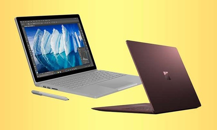 Trong khi Microsoft vừa làm mới Surface Laptop 2 của mình với bộ vi xử lý quad-core U lõi tứ mới nhất của Intel, mạnh hơn cấu hình MacBook Air mới.