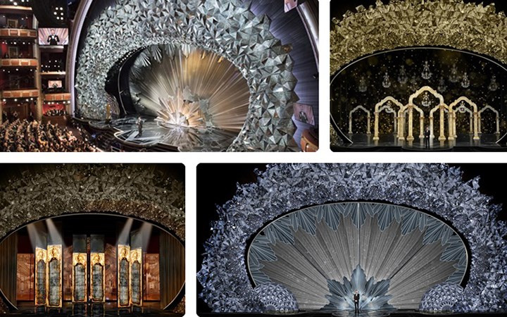 Đây là thiết kế đặc biệt dành cho sự kiện điện ảnh lần thứ 90 của Viện Hàn lâm Khoa học và Nghệ thuật Điện ảnh Mỹ.