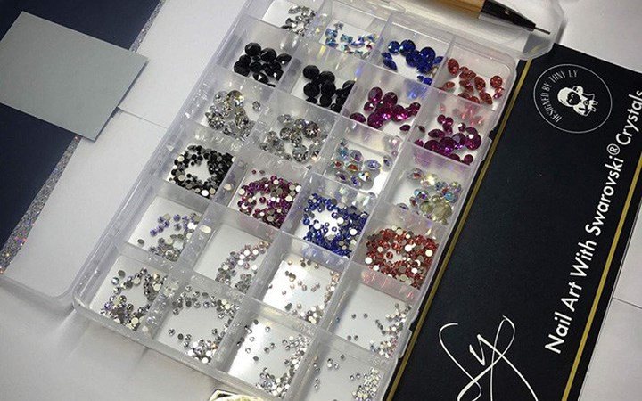 Thương hiệu pha lê Swarovski nổi tiếng thế giới. Ảnh: KT.