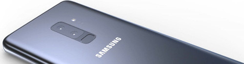 Cụm camera kép phía sau là điểm nổi bật của Galaxy S9 Plus.