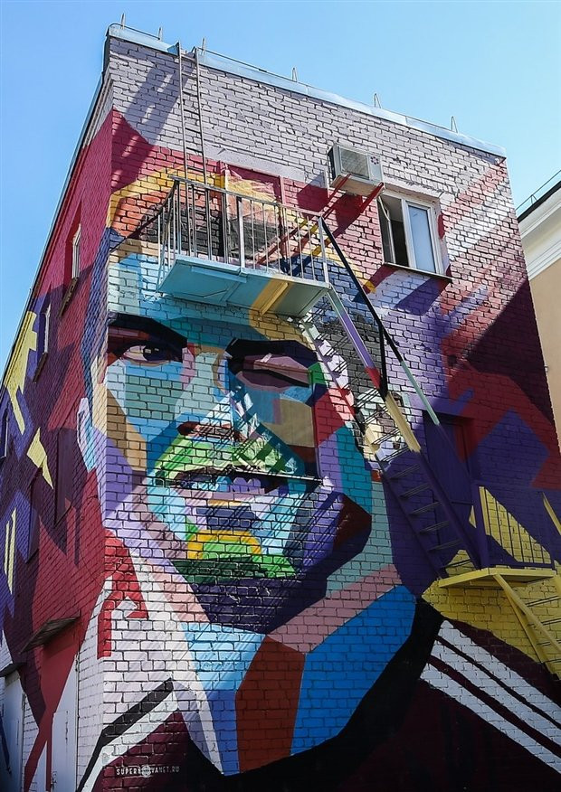 Bức họa này được trau chuốt đến từng chi tiết nhỏ nhất.